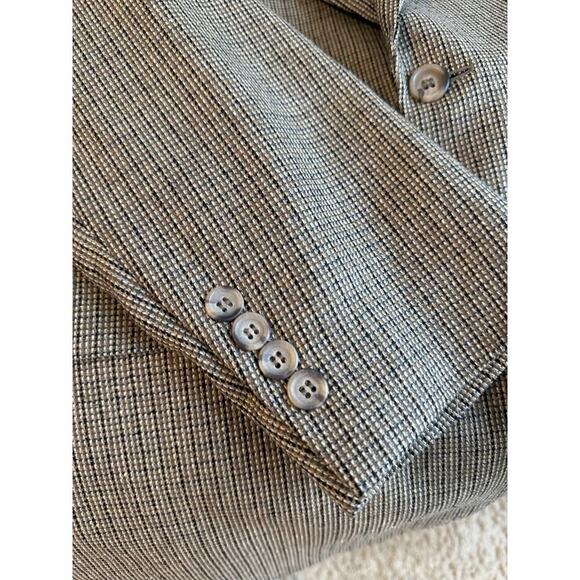 Robert Stock Men's Suitcoat Size 46R Silk Wool Blend - Picture 5 of 9